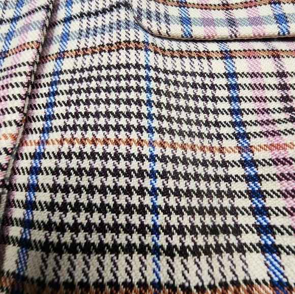 BB Dakota NWT Long Plaid Blazer Size Small - Picture 9 of 12